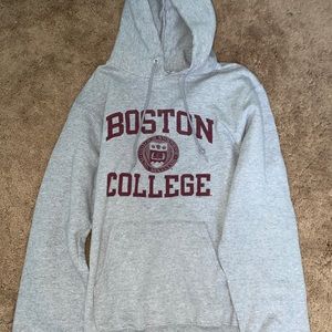 Gray Boston College Sweatshirt.